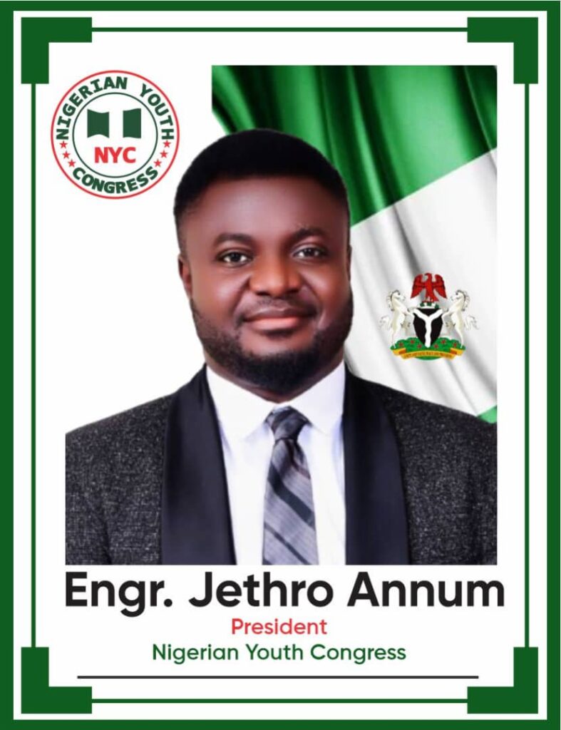 Congratulations on Your Inauguration as President of the Nigerian Youth Congress, Engr. Jethro Annum