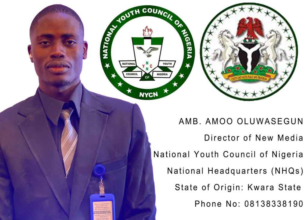 YOUNG ENGINEER, KWARA STATE INDIGENE, AMB. AMOO OLUWASEGUN BAGS NATIONAL APPOINTMENT AT NYCN